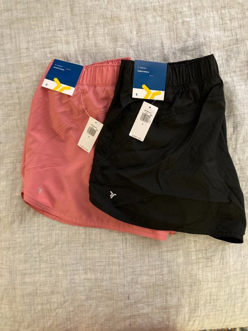 NWT bundle of 2 Old Navy stretchtech Dolphin-Hem Run Shorts SZ S
